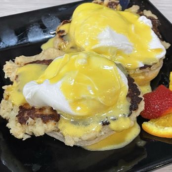 The Cork Room - Crab Cake Benedict - Desserts Near Me - Paducah, Kentucky The Cork Room - Crab Cake Benedict - Desserts Near Me - Paducah, Kentucky