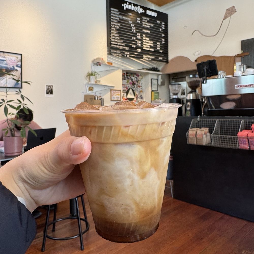 Pinhole Coffee - Iced Chai with Oat Milk - Coffee & Tea Near Me - San Francisco, California Pinhole Coffee - Iced Chai with Oat Milk - Coffee & Tea Near Me - San Francisco, California
