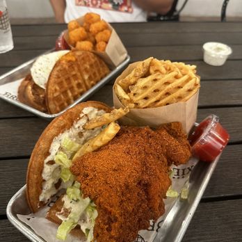 Bruxie - KICKIN' "NASHVILLE" HOT - Chicken Shop Near Me - Long Beach, California