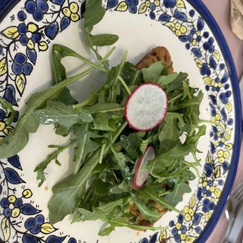 Little Lion Cafe - The pea frittata with arugula. - Cafes Near Me - San Diego, California