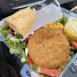 Crab Cake Salad Crab Cake Salad