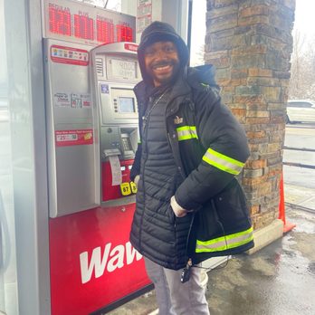 Wawa - Love him and his (fake?) English accent - he's ever happy! (2/17/24) - Gas Stations Near Me - Blackwood, New Jersey Wawa - Love him and his (fake?) English accent - he's ever happy! (2/17/24) - Gas Stations Near Me - Blackwood, New Jersey