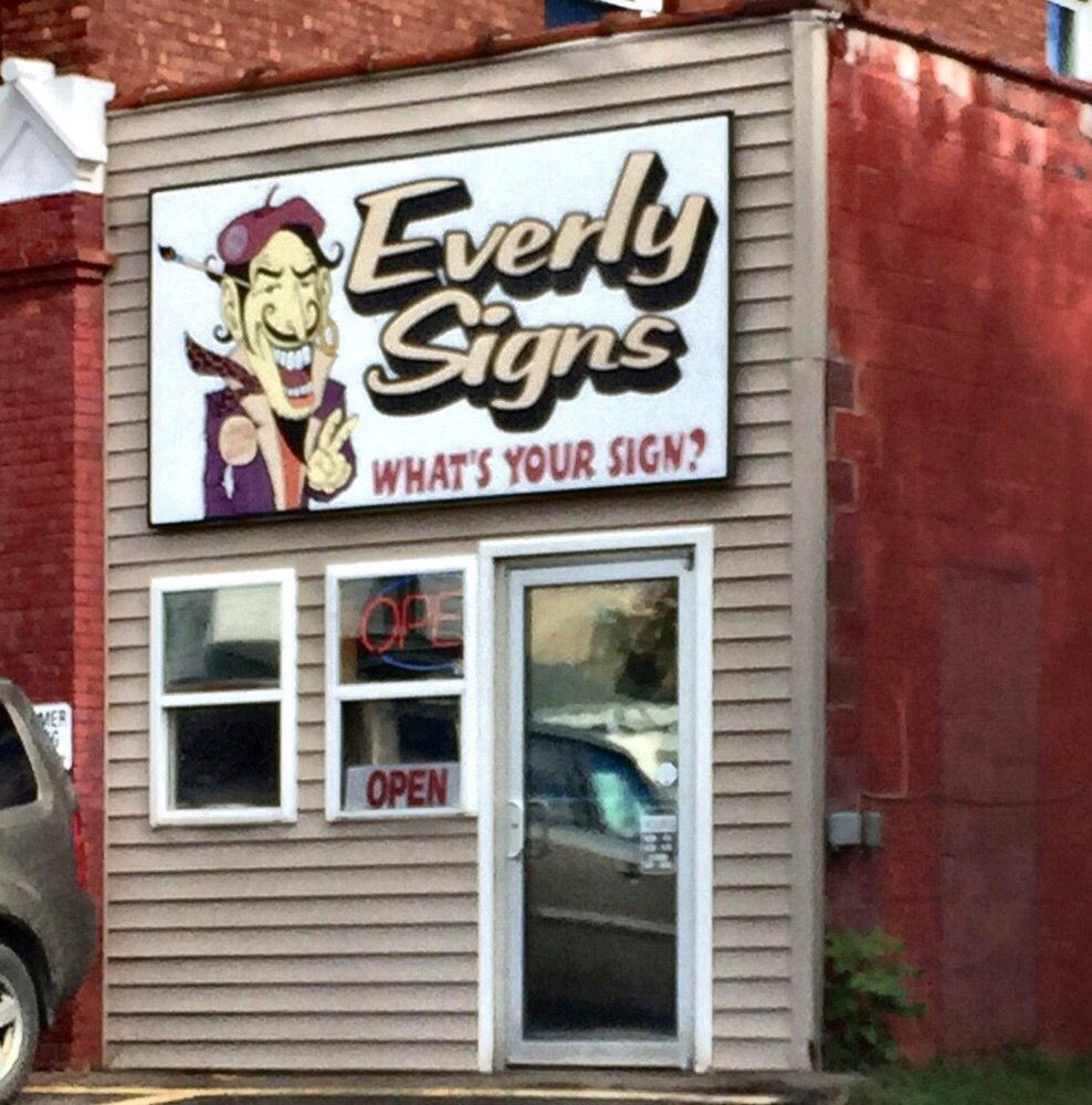 EVERLY SIGNS Updated August 2024 502 Cayuta Ave, Waverly, New York Signmaking Phone