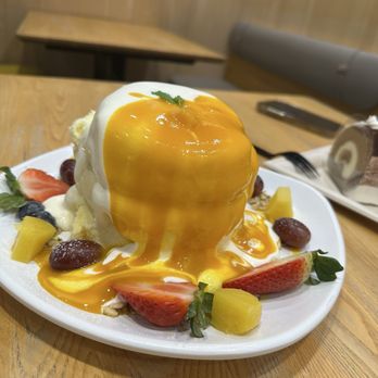 Motto Tea Cafe - Mango sunshine soufflé pancake . - Bubble Tea Near Me - San Gabriel, California Motto Tea Cafe - Mango sunshine soufflé pancake . - Bubble Tea Near Me - San Gabriel, California