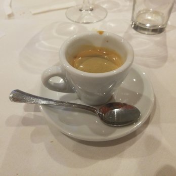 Restaurant Rouby - a cup of coffee on a saucer - Middle Eastern Near Me - Laval, Quebec