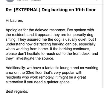Aston Chicago Apartments - took them 5 days to respond to me here...then they suggested again that I should work from amenities when I paid to have an extra WFH space - Apartments Near Me - Chicago, Illinois Aston Chicago Apartments - took them 5 days to respond to me here...then they suggested again that I should work from amenities when I paid to have an extra WFH space - Apartments Near Me - Chicago, Illinois