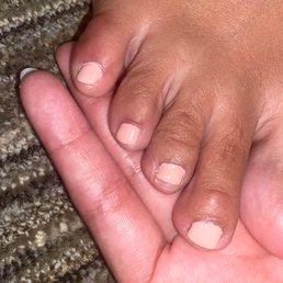 Gel pedicure..