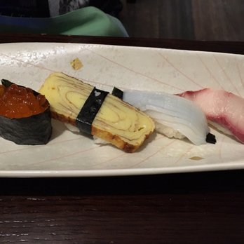 Yoshitsune Restaurant - Nigiri from the sushi course - Japanese Near Me - Honolulu, Hawaii