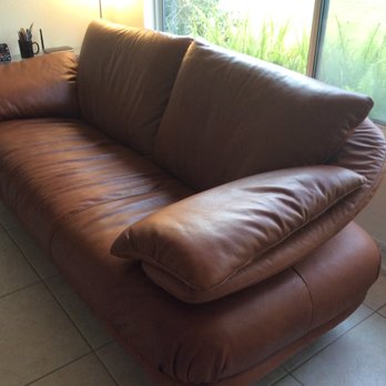 Tivio's Auto Upholstery - nice job in the recovering this 25 year old leather couch! - Auto Upholstery Near Me - Santa Ana, California
