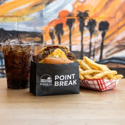 Combo 2: Double Cheeseburger + Crispy Fries + Fountain Soda