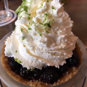 The Salt Line - BLUEBERRY ICEBOX PIE - blueberries, pastry cream, graham cracker crust, ginger lime whipped cream - Seafood Near Me - Washington, DC, District of Columbia The Salt Line - BLUEBERRY ICEBOX PIE - blueberries, pastry cream, graham cracker crust, ginger lime whipped cream - Seafood Near Me - Washington, DC, District of Columbia