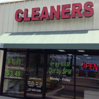 Discount Cleaners - Discount Cleaners - located next to 7 Eleven on the SE corner of US Hwy 19 and Klosterman. - Laundry Services Near Me - Palm Harbor, Florida