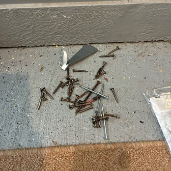 Rogers Roofing - A few of the nails we found around the home - Roofing Near Me - Hammond, Indiana Rogers Roofing - A few of the nails we found around the home - Roofing Near Me - Hammond, Indiana