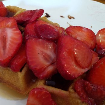 Iron Roost - Vegan waffles with berries - Breakfast & Brunch Near Me - Ballston Spa, New York Iron Roost - Vegan waffles with berries - Breakfast & Brunch Near Me - Ballston Spa, New York