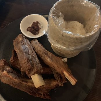 Hiso - Pork ribs with sticky rice - Laotian Near Me - Sacramento, California Hiso - Pork ribs with sticky rice - Laotian Near Me - Sacramento, California