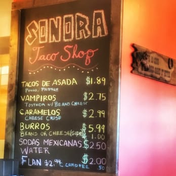 Sonora Taco Shop - Cute little taco shop with excellent fresh beef or chicken - Mexican Near Me - Phoenix, Arizona Sonora Taco Shop - Cute little taco shop with excellent fresh beef or chicken - Mexican Near Me - Phoenix, Arizona