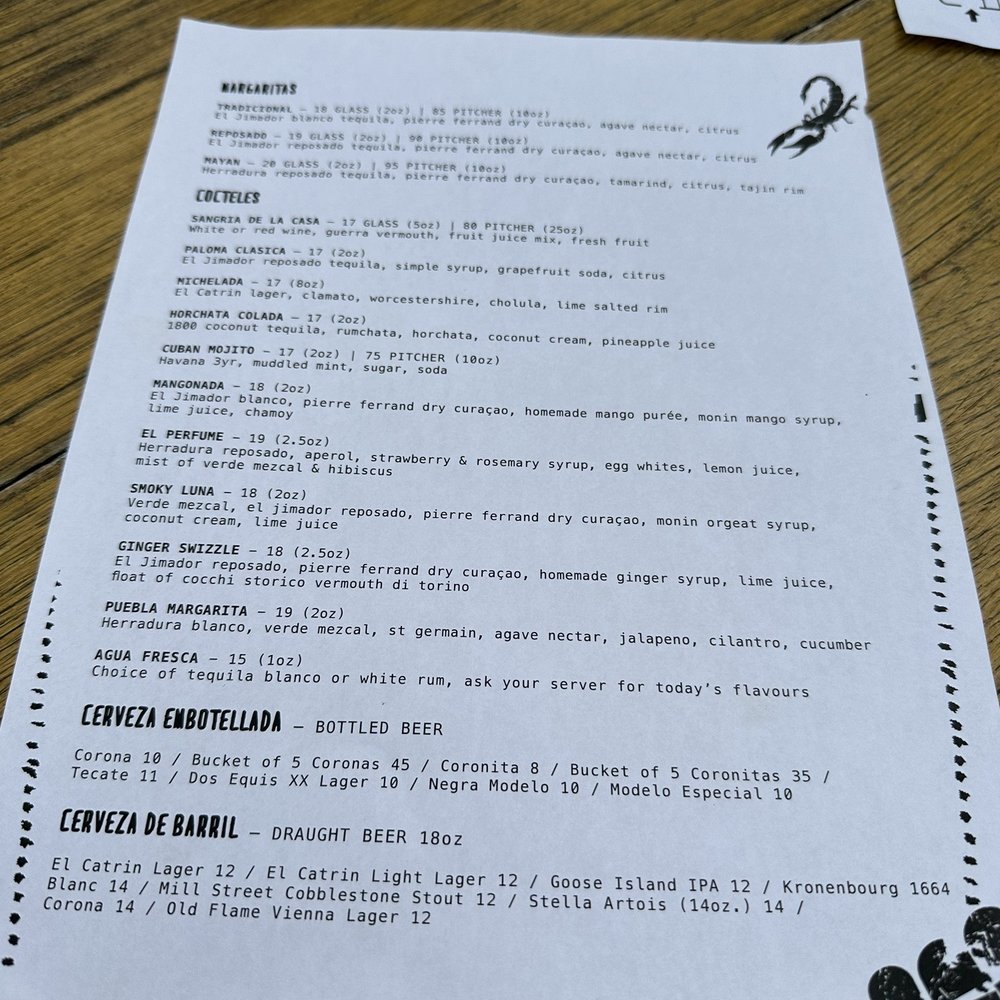 El Catrin Destileria - Mexican Near Me - Toronto, Ontario