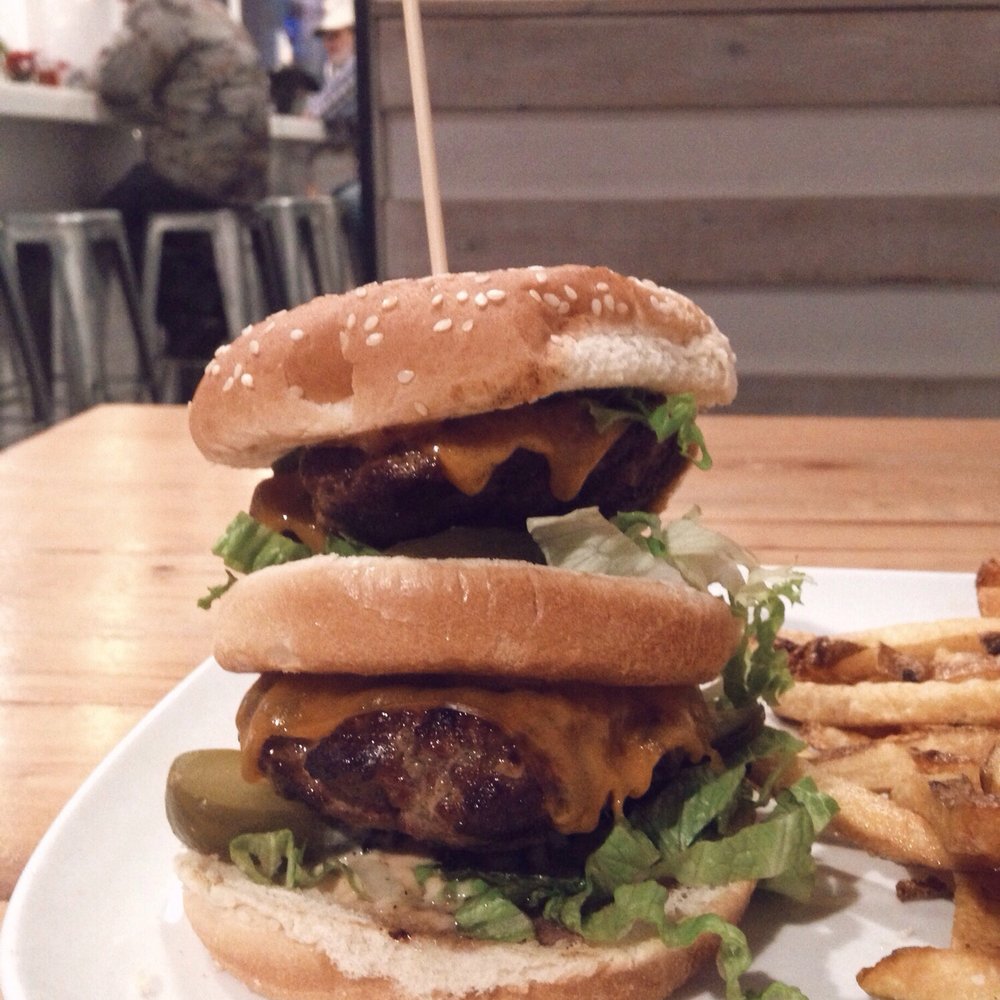 Frankie's - Frankie's #1 closeup. Delicious, huge, filling burger. - Breakfast & Brunch Near Me - Toronto, Ontario