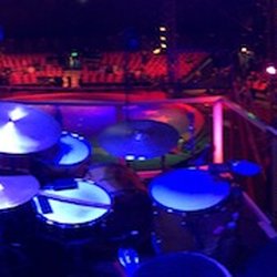 Eric Garland Drum Lessons - Playing with Circus Bella under the big top!