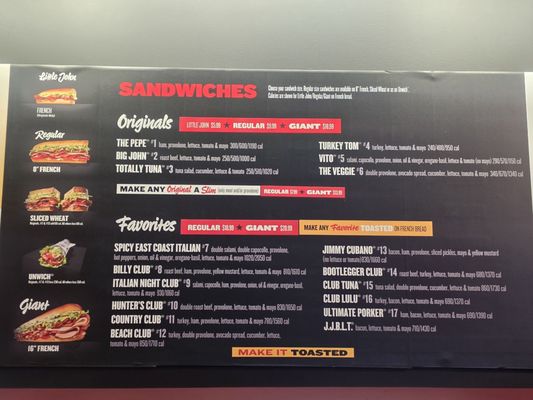 Menu photo 2 Jimmy John's Valencia, CA Menu photo 2 Jimmy John's Valencia, CA