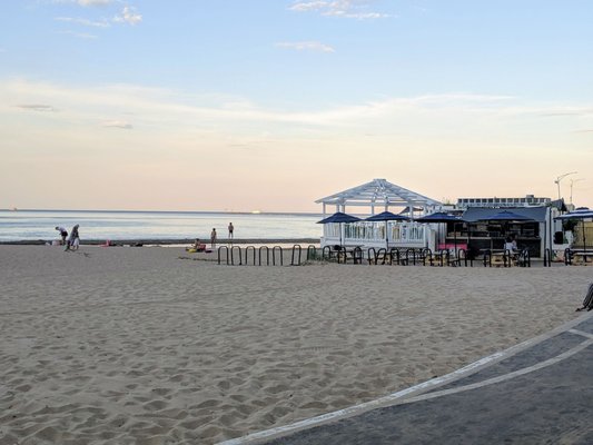 Whispers at Oak Street Beach by null
