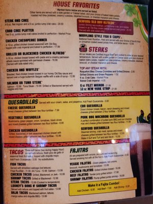 Menu photo 6 Looney's Pub College Park, MD