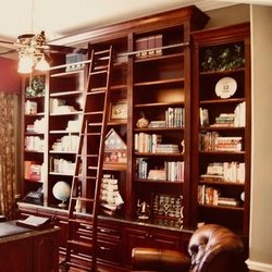 Rinaldo's Cabinetry Corporation - Custom Built Book Shelf! Make Your Dreams Reality!