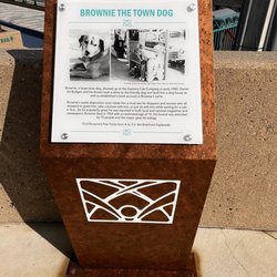 Brownie The Town Dog - History