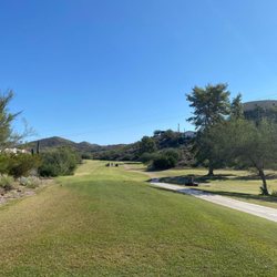 Queen Valley Golf Course - Tee shot hole #12