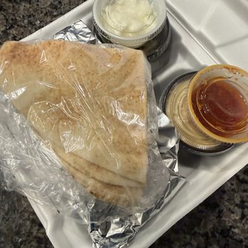 Little Damascus - Everything packaged well for takeout. Love the garlic sauce! - Middle Eastern Near Me - Niles, Ohio Little Damascus - Everything packaged well for takeout. Love the garlic sauce! - Middle Eastern Near Me - Niles, Ohio