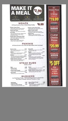 Menu photo 1 Amari's Pizzeria & Restaurant Hamilton, NJ