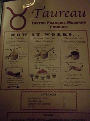 Menu photo 5 Taureau New York, NY