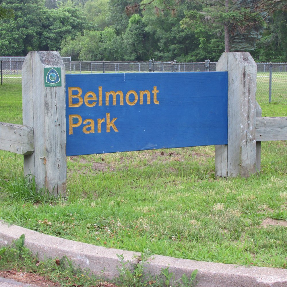 Belmont Park - Nice bright sign - Parks Near Me - Warwick, Rhode Island