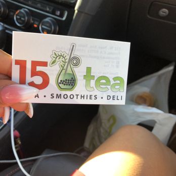 15 Tea - The card - Coffee & Tea Near Me - Fresno, California 15 Tea - The card - Coffee & Tea Near Me - Fresno, California