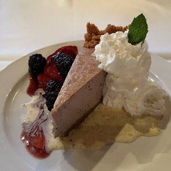 Restaurant At Convict Lake - Cheesecake - New American Near Me - Mammoth Lakes, California