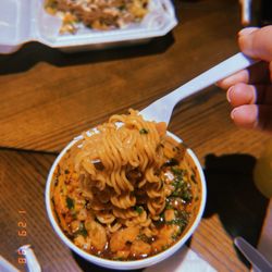Tacos R Us - birria ramen with shrimp