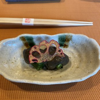 Omakase Yume - Chrysanthemum greens - Sushi Bars Near Me - Chicago, Illinois Omakase Yume - Chrysanthemum greens - Sushi Bars Near Me - Chicago, Illinois