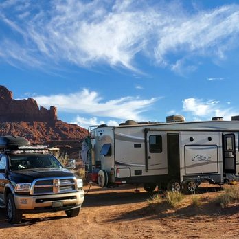 Sleeping Bear Campground - 31ft RV with room to part truck - Campgrounds Near Me - Mexican Hat, Utah Sleeping Bear Campground - 31ft RV with room to part truck - Campgrounds Near Me - Mexican Hat, Utah