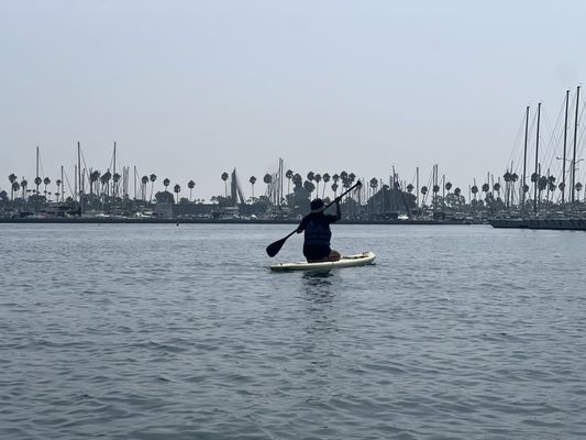 Kayaks On the Water by null