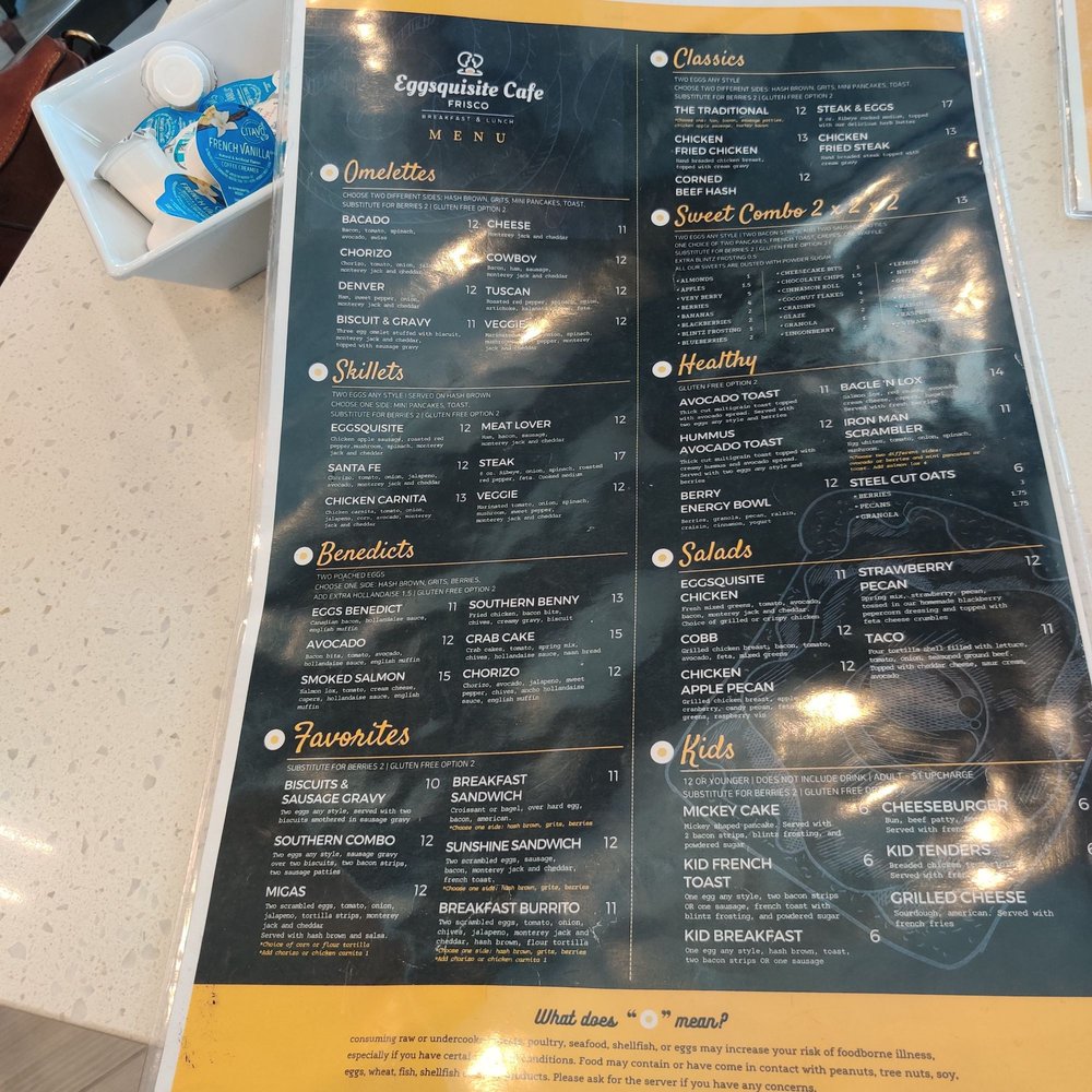 Eggsquisite Cafe - Breakfast & Brunch Near Me - Frisco, Texas