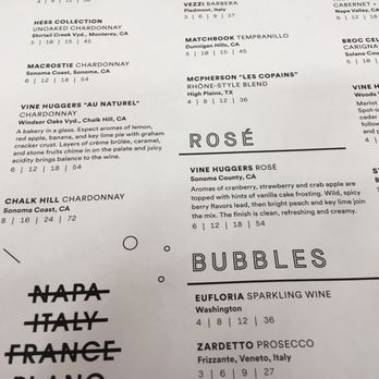Sixty Vines - Menu - New American Near Me - Plano, Texas Sixty Vines - Menu - New American Near Me - Plano, Texas
