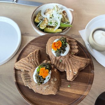 Ember & Rye - Caviar and pancakes - Seafood Near Me - Carlsbad, California Ember & Rye - Caviar and pancakes - Seafood Near Me - Carlsbad, California