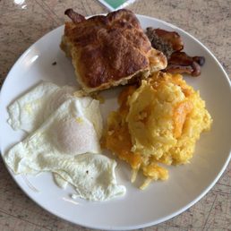 The breakfast plate. The breakfast plate.