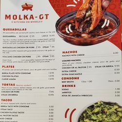 Molka-GT Ktchen on Wheels - Updated menu - March 2024