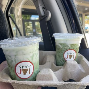 Spicy Joi - Khao Lodd Xong / Green Pandan Tapioca - Sandwiches Near Me - Concord, California Spicy Joi - Khao Lodd Xong / Green Pandan Tapioca - Sandwiches Near Me - Concord, California