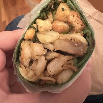 La Jugueria - Caesar wrap. Thumbs-up! - Juice Bars & Smoothies Near Me - Brooklyn, New York