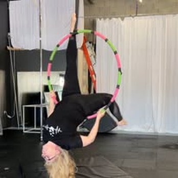 Aerial Dragonfly Movement Studio - Remember I am 50 years old, no dance or gymnastics training in my life, never done the splits or a pullup, not very flexible, and overweight - Dance Studios Near Me - Ferndale, Michigan