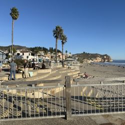 Avila Beach Pier - View of gate by pier