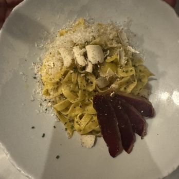 Brownstone 22 - Carbonara with duck prosciutto - Seafood Near Me - Salt Lake City, Utah