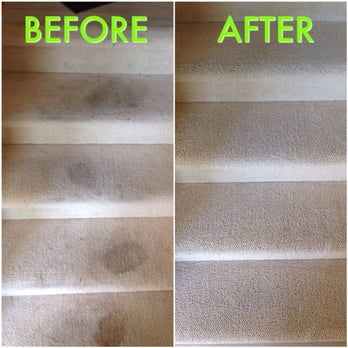 Carpet Tech Services - Stairs! Residential Carpet Cleaning. Hot Water Extraction with Truckmount. - Carpet Cleaning Near Me - Mesa, Arizona